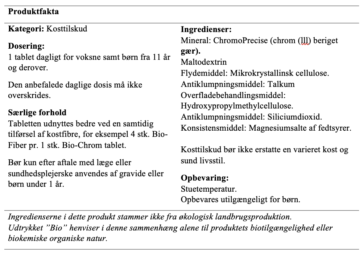 Bio-Chrom 150 stk