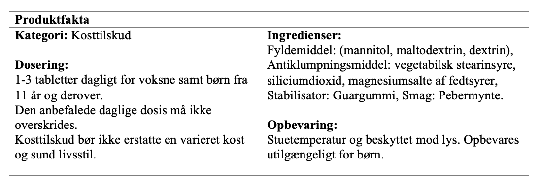 Vegansk fordøjelsesenzym 50 stk.